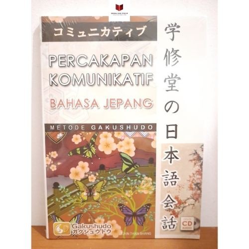 Buku Percakapan Komunikatif Bahasa Jepang + CD Metode Gakushudo