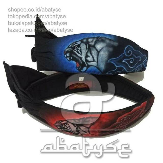 Iket Sunda Lukis Sunda Macan - Iket Tetopongan Makuta Wangsa Lukis  - Blangkon