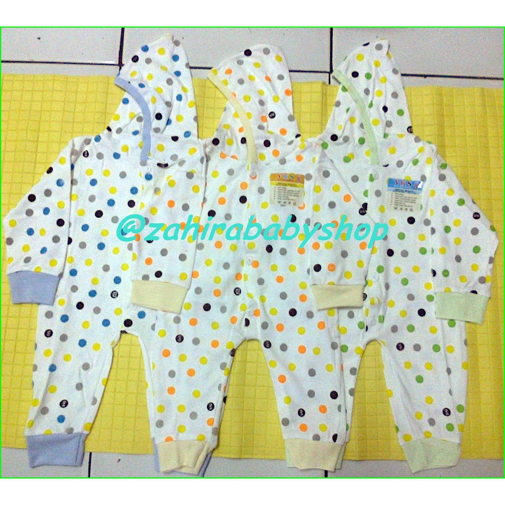 Jumper Bayi Buka Kaki, Jumpsuit Bayi, Baju Kodok bayi,