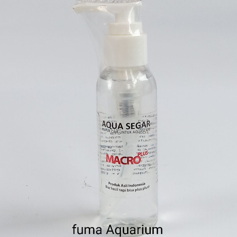 Pupuk cair AQUA SEGAR Macro Plus 100ml Pupuk Tanaman Aquascape