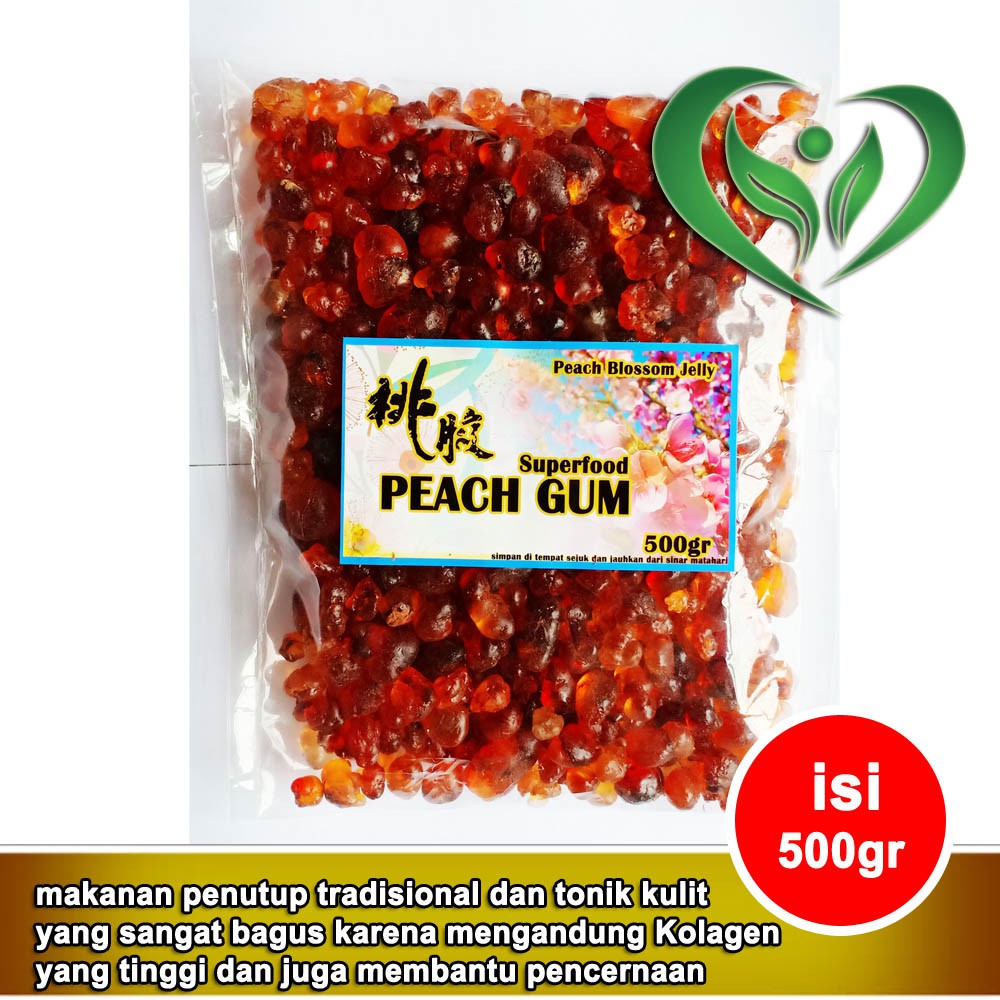 

Peach Gum / Tao Jiao 500gram Super Premium Grade