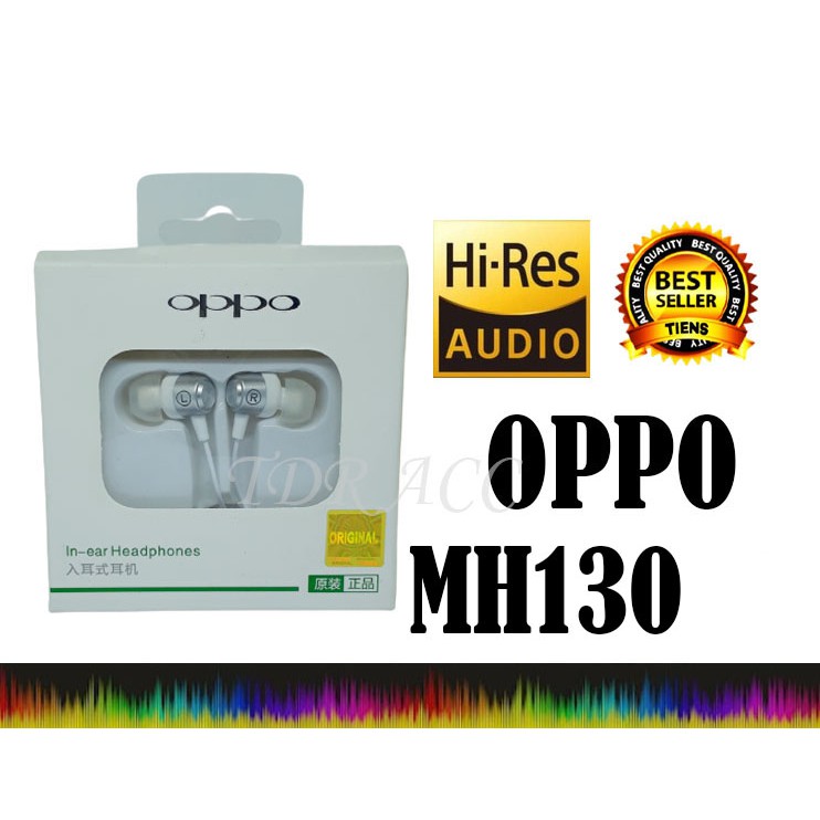 HEADSET - HANDSFREE - EARPHONE - R9 - R11 - FOR OPPO - VIVO - STEREO MEGABASS PACKINGAN IMPORT 100%