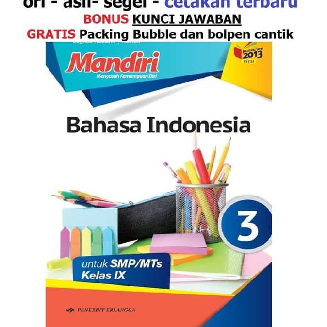 Kunci jawaban buku erlangga mandiri bahasa indonesia kelas 11