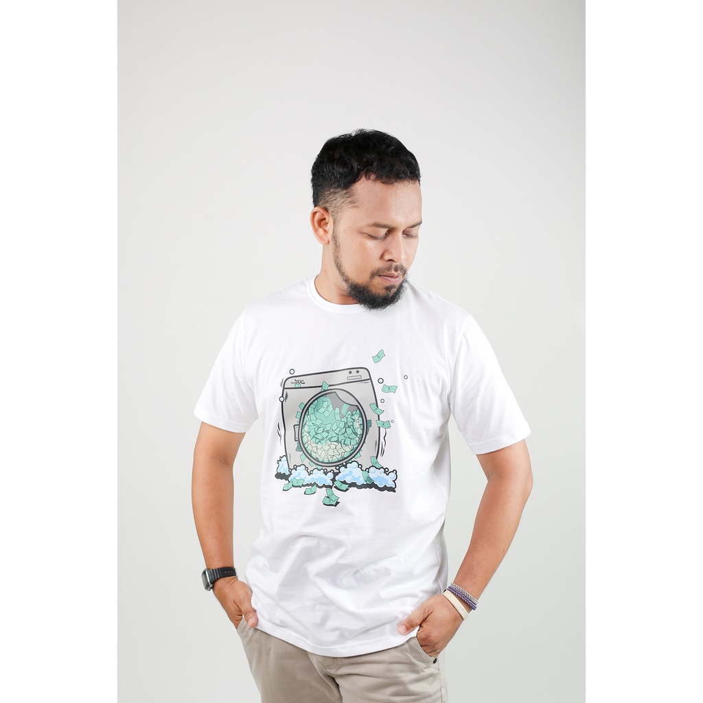 Old School T-Shirt / Kaos Pria Money Laundry