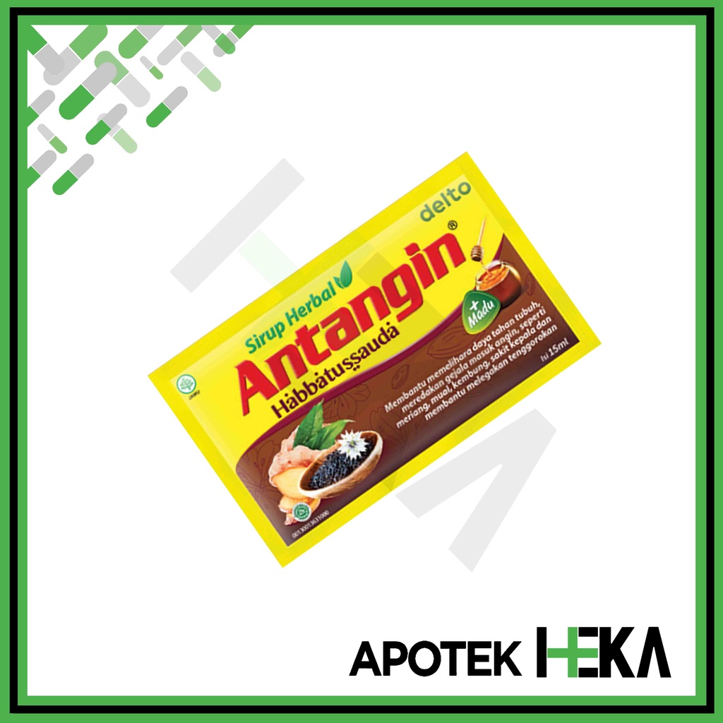 Antangin Habbatussauda 1 Sachet 15 ml - Sirup Masuk Angin (SEMARANG)