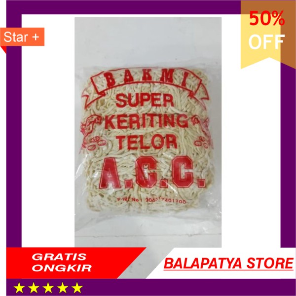 

STOK SISA 9 SAJA ! BURUAN !!! Bakmi Super Keriting Telor 1 pack