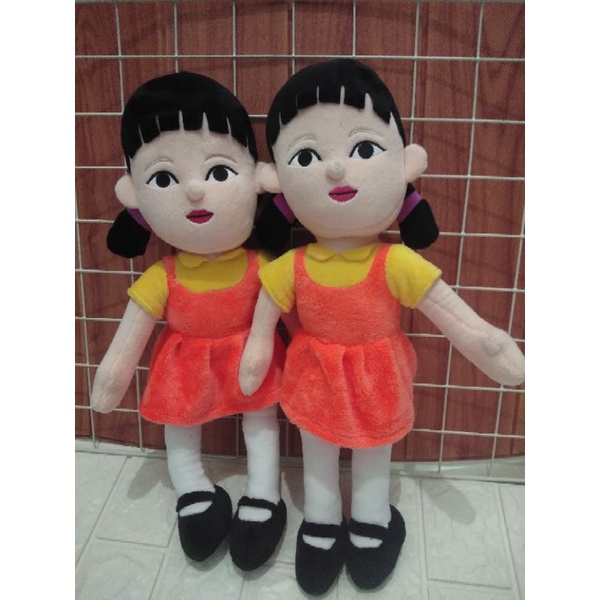 Boneka squid game/killer doll squid
