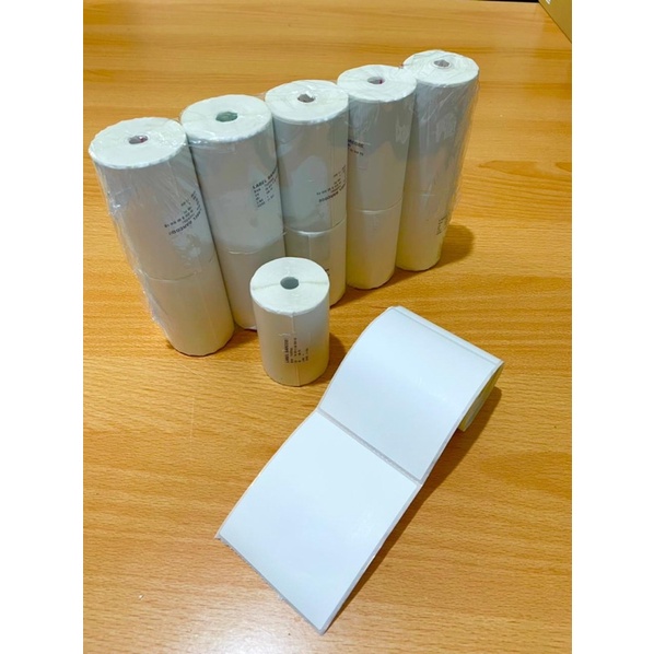 LABEL THERMAL STICKER 80x90 MM UNTUK PANDA PRJ-80BL MOBILE PRINTER