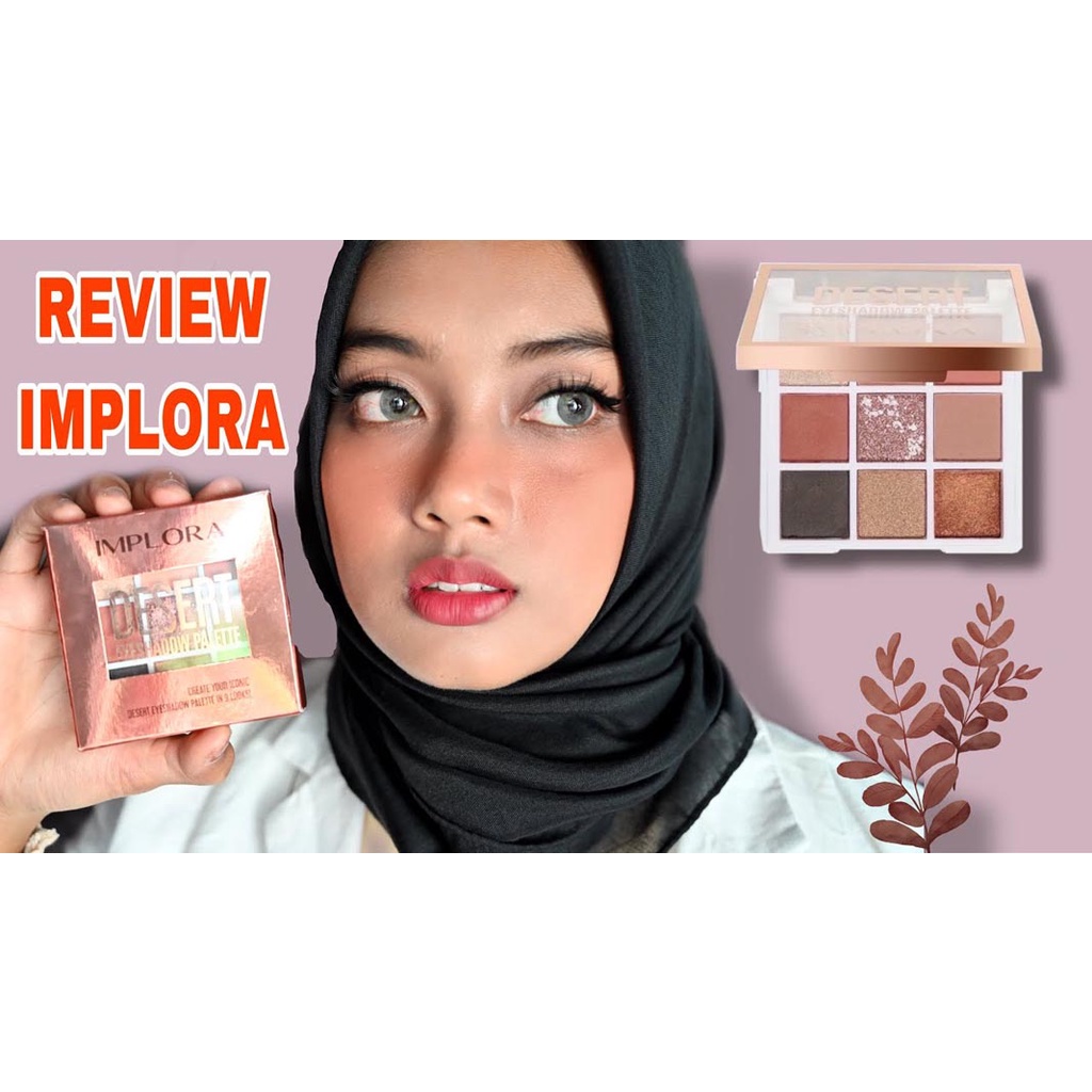 IMPLORA Eyeshadow Palette | Dawn | Desert | Ocean | Twilight_Cerianti