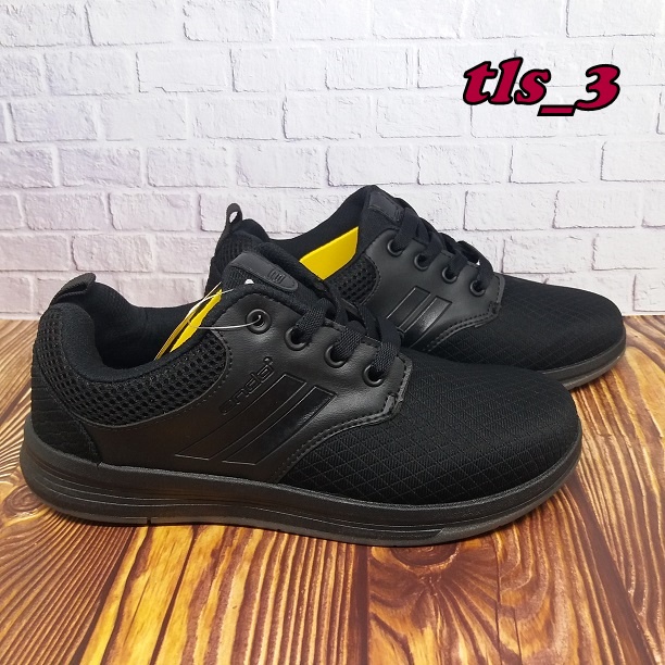 SEPATU SEKOLAH SD MURAH MERK ANDO SEPATU HITAM POLOS LAKI PEREMPUAN 33-36