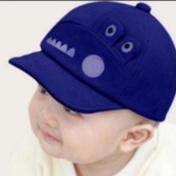 Topi anak bayi laki laki karakter Aligator Topi bayi Topi anak lucu topi anak bayi perempuan-Biru