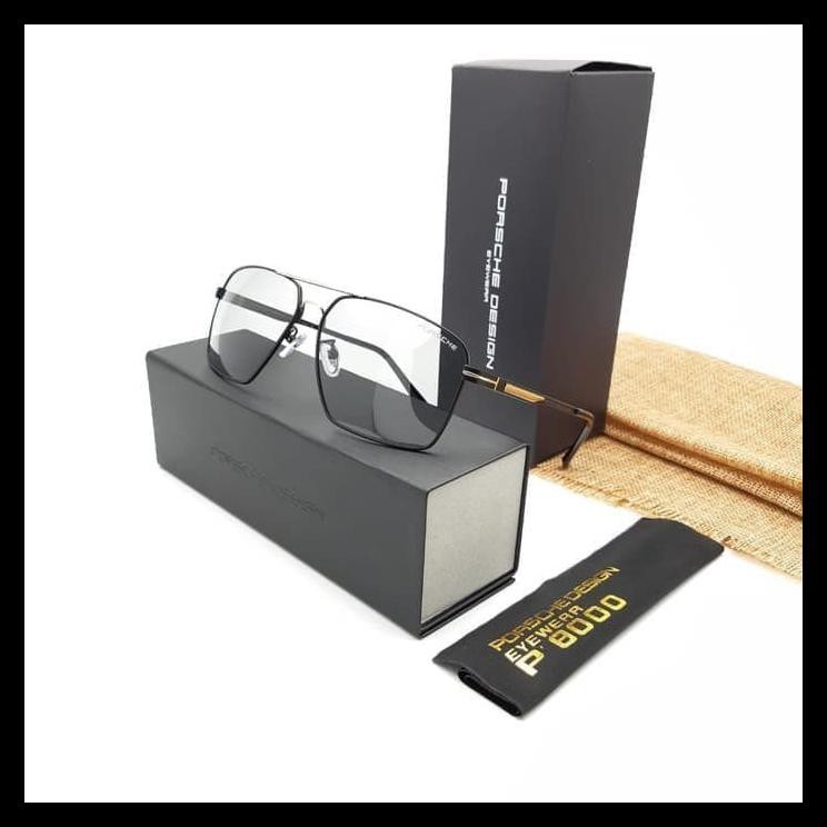 Indh Kacamata Porsche P8000 Photochromic TERUJI Kode 57