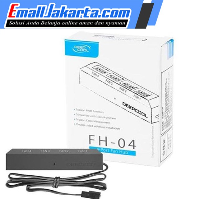 DeepCool Fan Hub FH-04 Deepcool FH04 Spliter Cabang 4 port