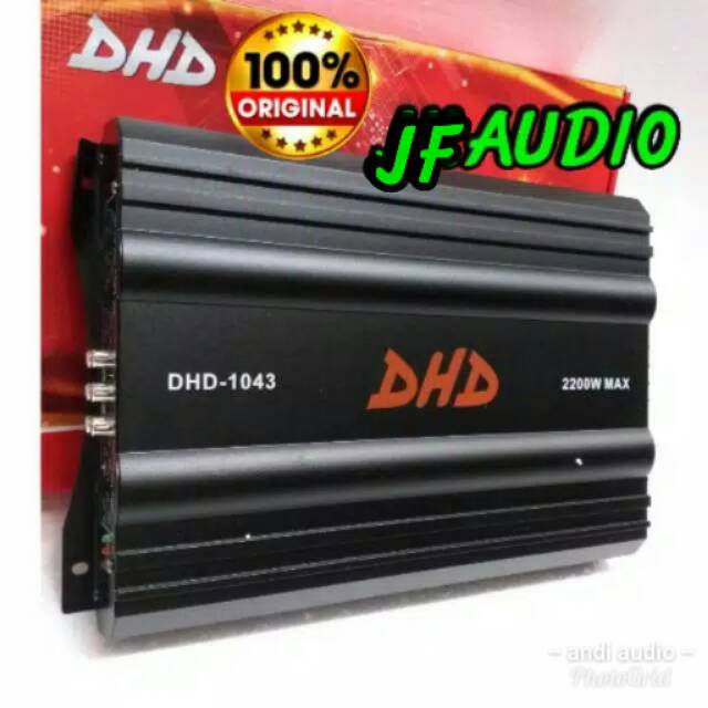 POWER AUDIO MOBIL 4 Channel DHD  POWER AMPLIFIER