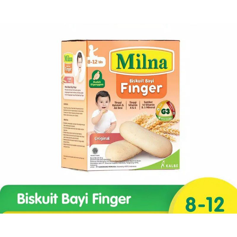 Milna Biskuit Bayi Finger 52 Gram