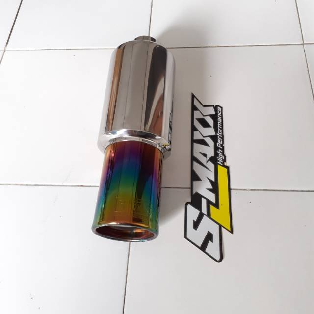 Knalpot Mobil HKS Gronel Suara Bass Bulet