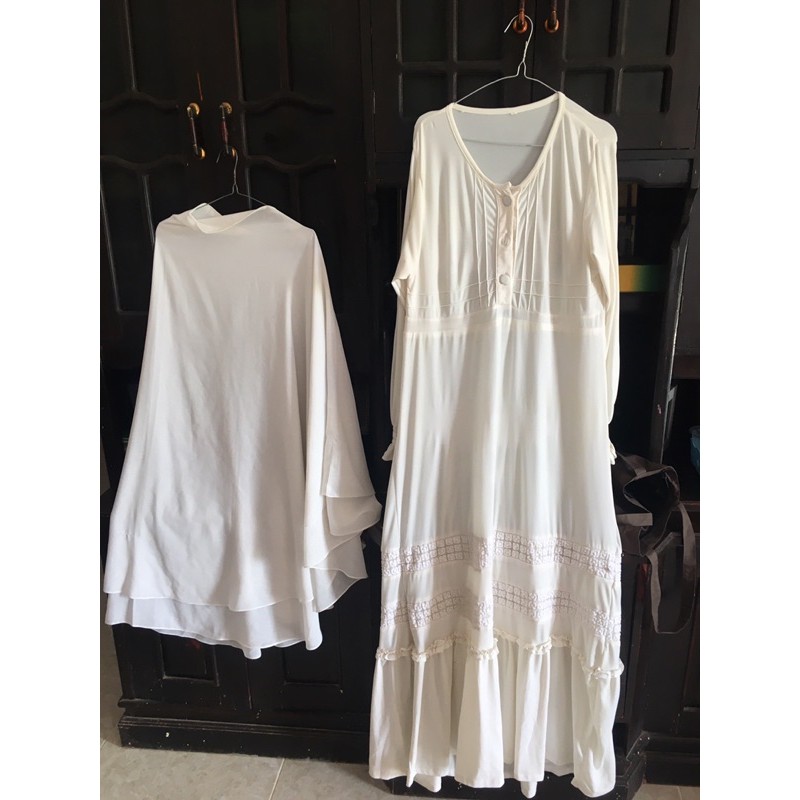 Preloved Gamis ruffle