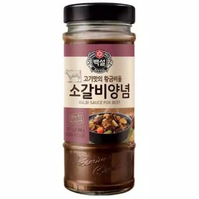 

BEKSUL Kalbi Sauce For Beef(Kalbi Marinande)Saus Marinasi Kalbi BBQ 500gr