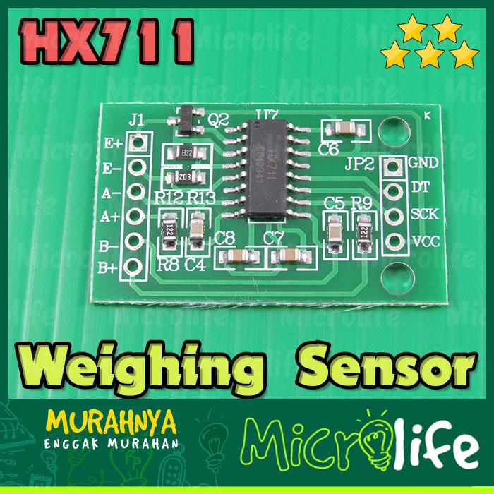 HX711 WEIGHING SENSOR LOAD CELL DRIVER DUAL CHANNEL