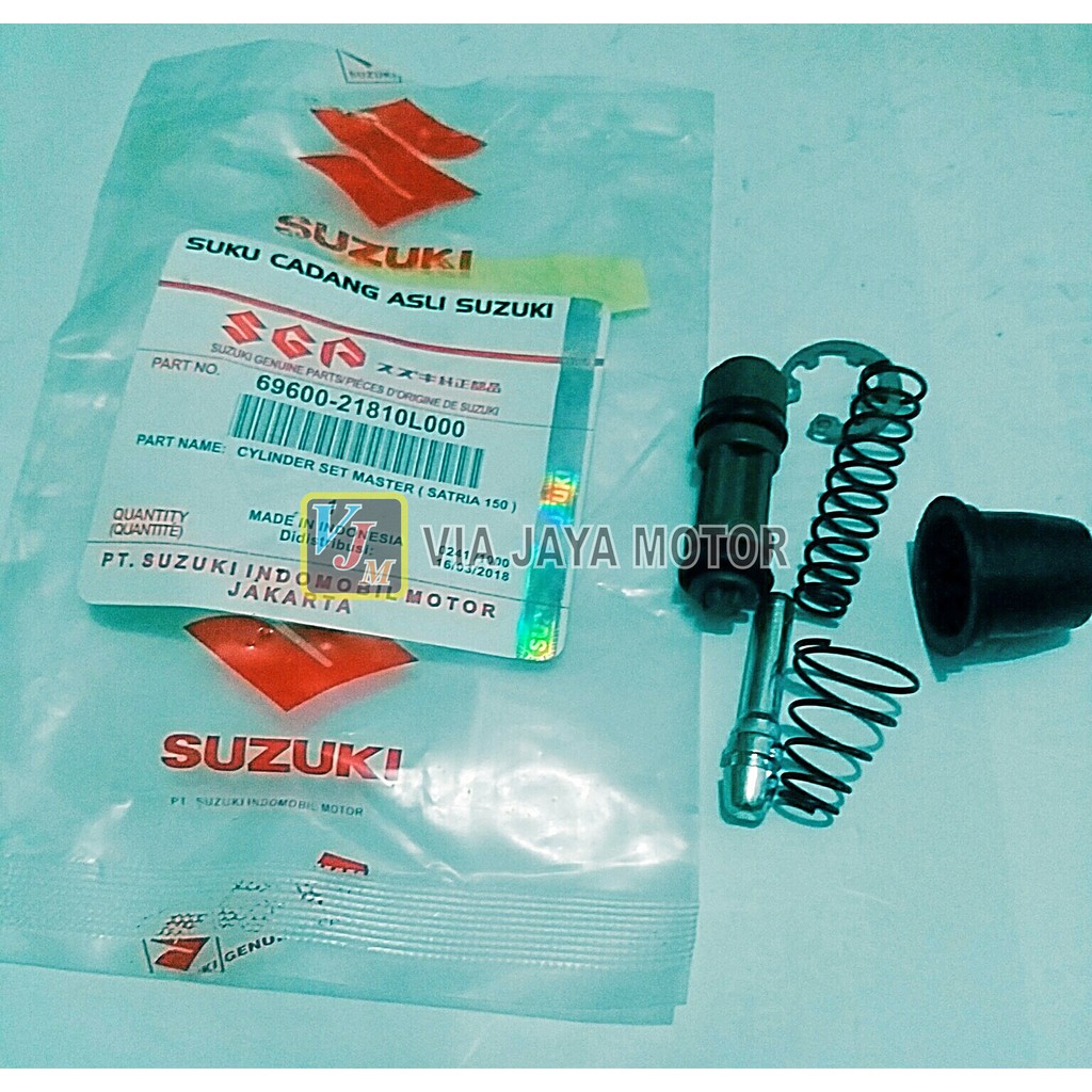 VJM SEAL SIL MATER REM KIT MASTER REM DEPAN SUZUKI SATRIA FU FI INJEKTION INJEK INJEKSI GSX 150 SGP