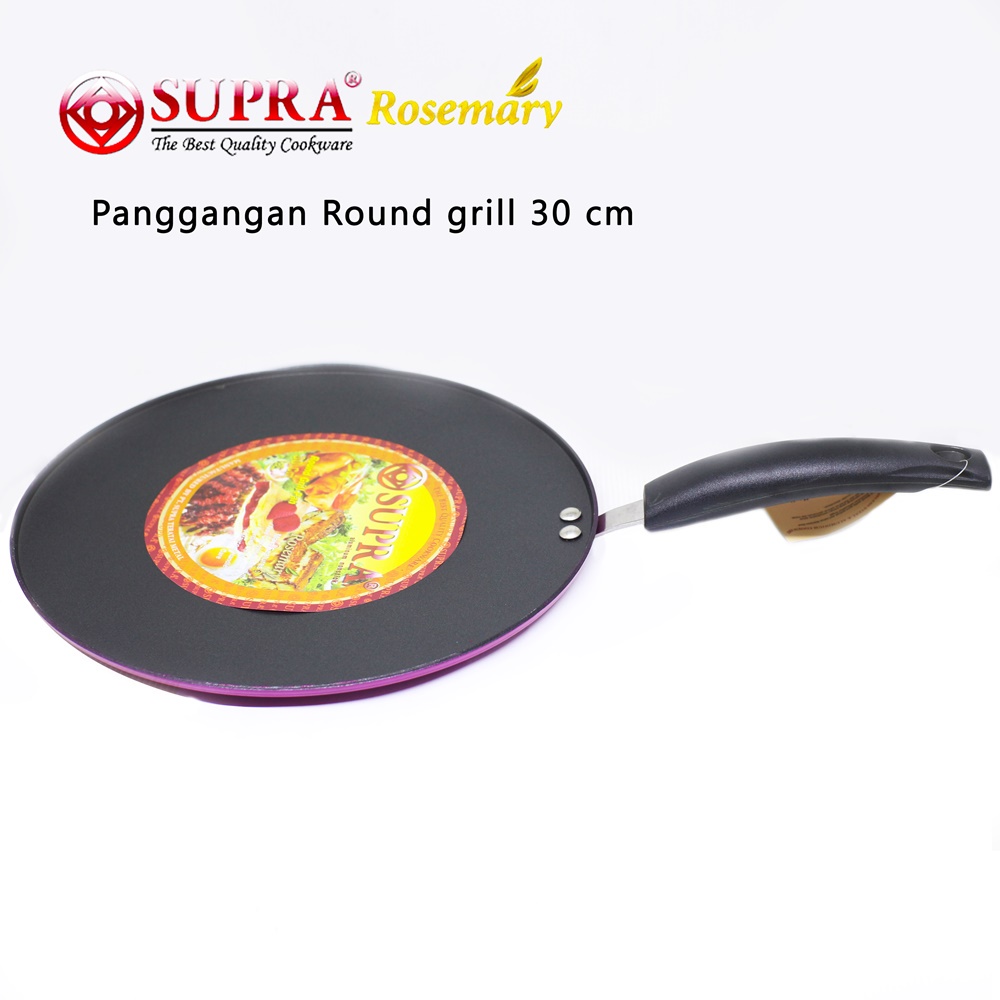 Supra Panggangan Round grill - 30 cm anti lengket