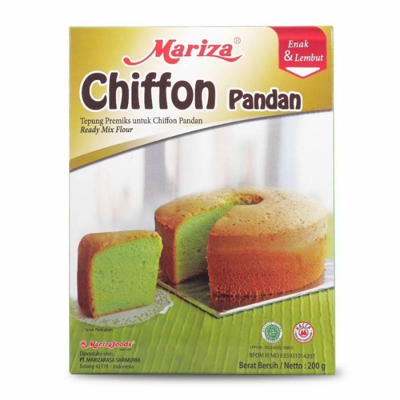 

Mariza Premix Chiffon Pandan 200gr