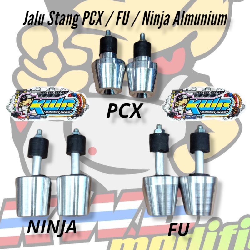 Jalu stang satria fu Jalu stang ninja jalu bandul stang satria ninja Aluminium