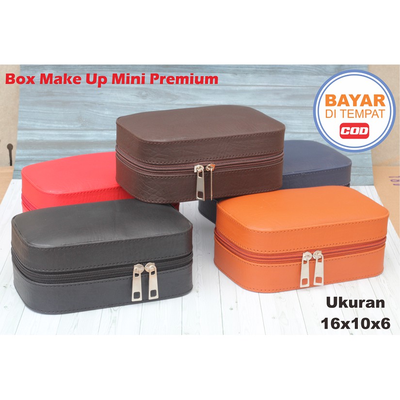 Box Make Up / Kotak Make Up Beauty Case / Tempat Make Up Mini Premium Full Color