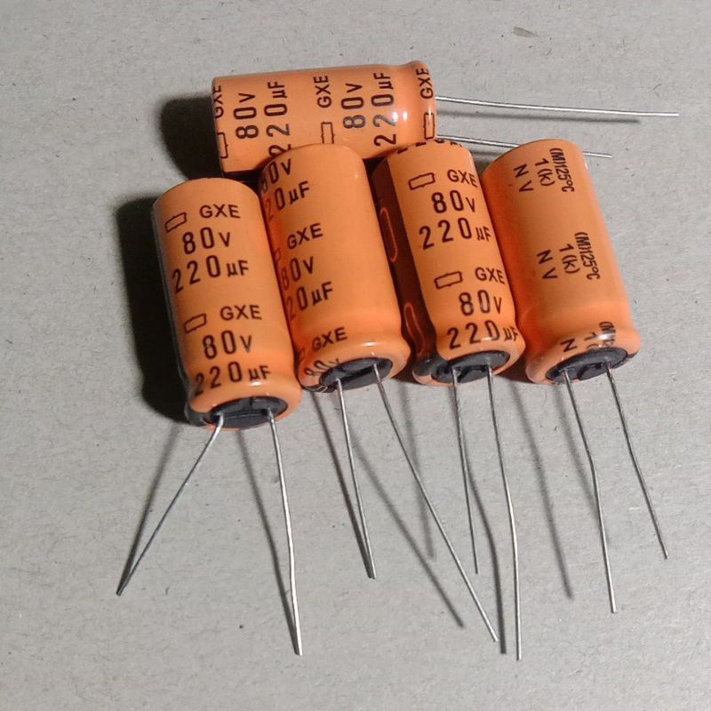 elco 80volt/220uf orange kwalitas bagus