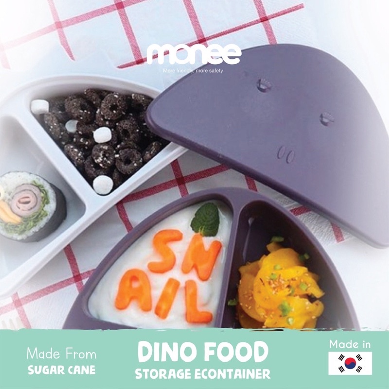 Monee Food Storage Dinosaur Series - Tempat Penyimpanan Makanan