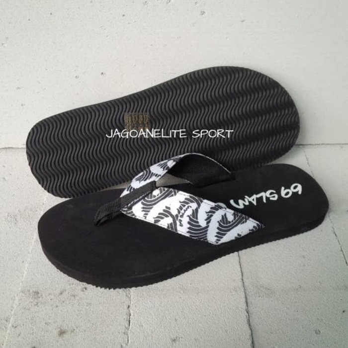 Kusus Hari Ini Hot  Sandal Pria 69 Slam Original. Sendal Jepit Santai Mewah Mantab. Promo