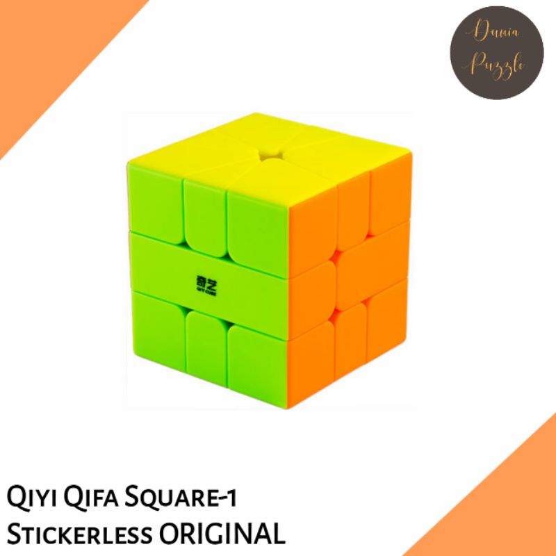 Rubik Square-1 Qiyi Qifa Square-1 Stickerless ORIGINAL