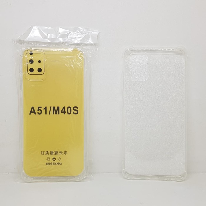 (CoD) Case Cover Anti Crack Samsung A51 6.5" A515F Soft Anti Bentur Samsung M40S Kondom AG21