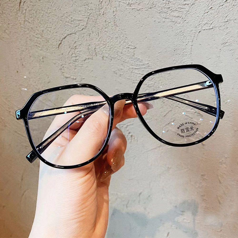 Nanas Anti-Cahaya Biru Kacamata Kantor Portabel Pelindung Mata Bingkai Sangat Ringan