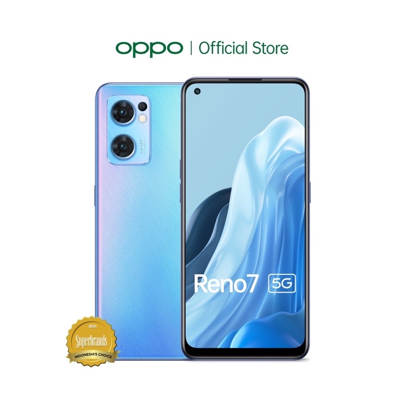HP OPPO RENO 7 5G RAM 8GB/256GB ROM GARANSI RESMI OPPO