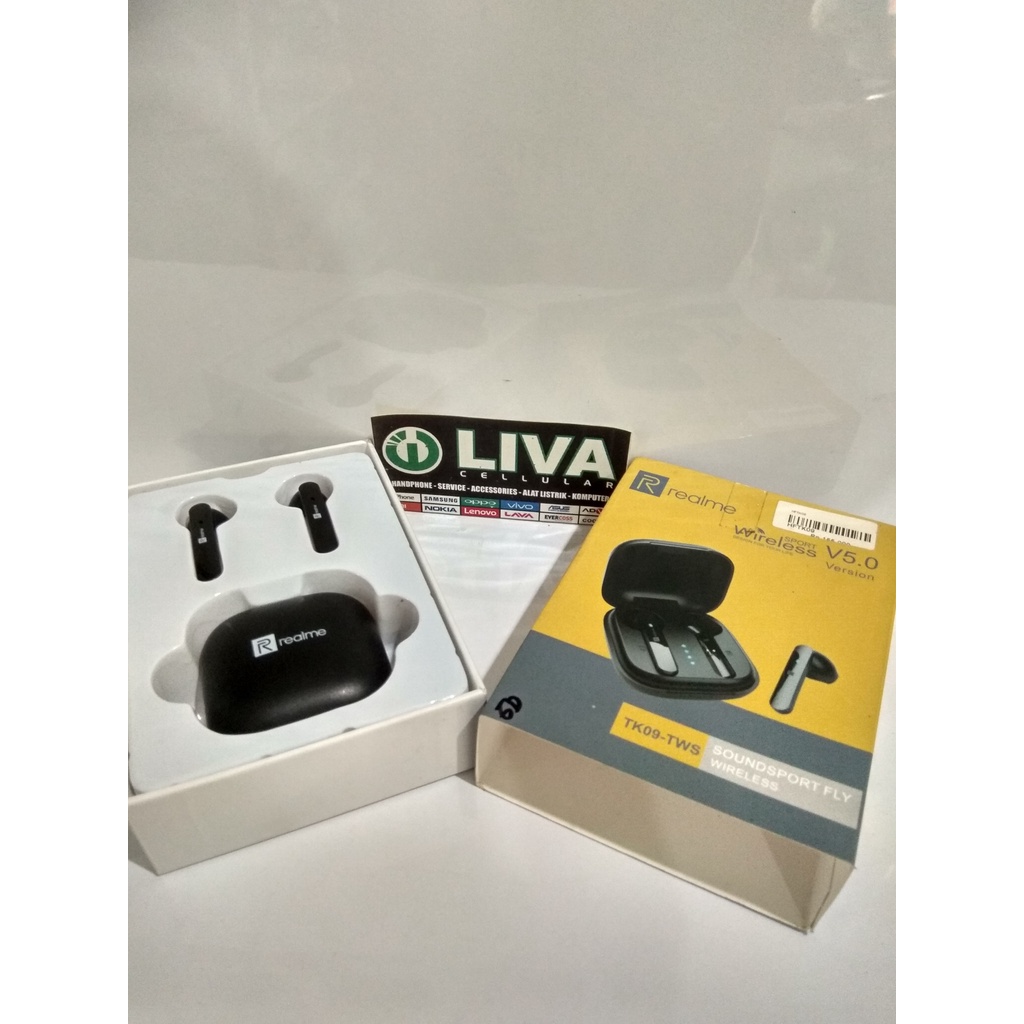 Headset Bluetooth Wireless Sport Realme TK09-TWS