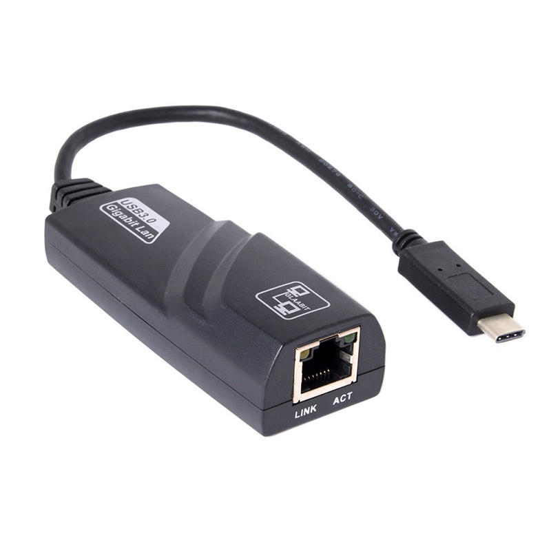 {LUCKID}1000Mbps Type-c USB-C to RJ45 Gigabit Ethernet LAN Network Adapter Cable