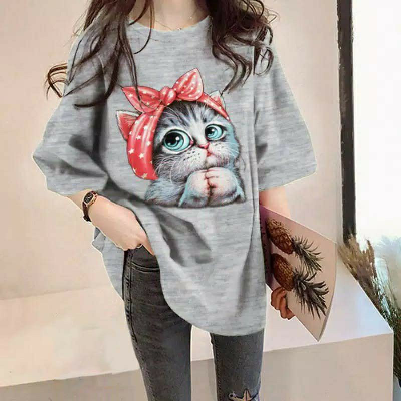 Fourfashion Oversize CAT PRAY LB