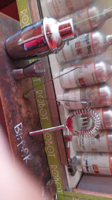 Shaker Minuman Pengocok Minuman Gelas Ukur Bartender Bar Set Cocktail Stainless 5 In 1