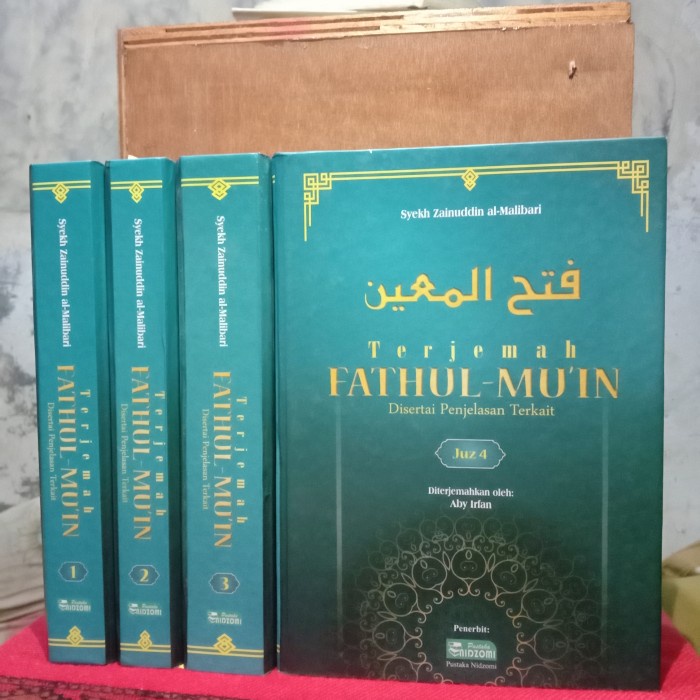 Terjemah lengkap kitab fathul muin 4 jilid