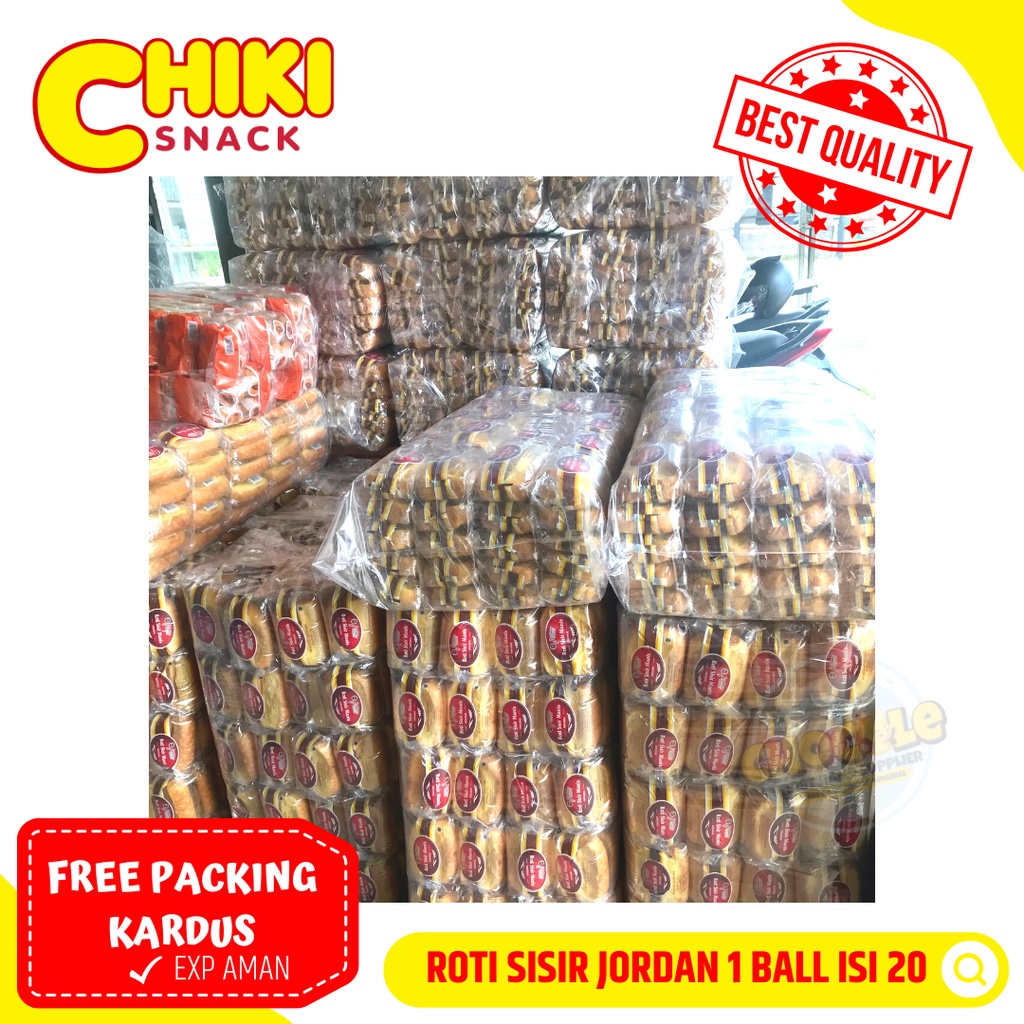 

PROMO 1.1 ROTI SISIR JORDAN BALL || PUSAT GROSIR SNACK & COKLAT KILOAN ORIGINAL || ROTI