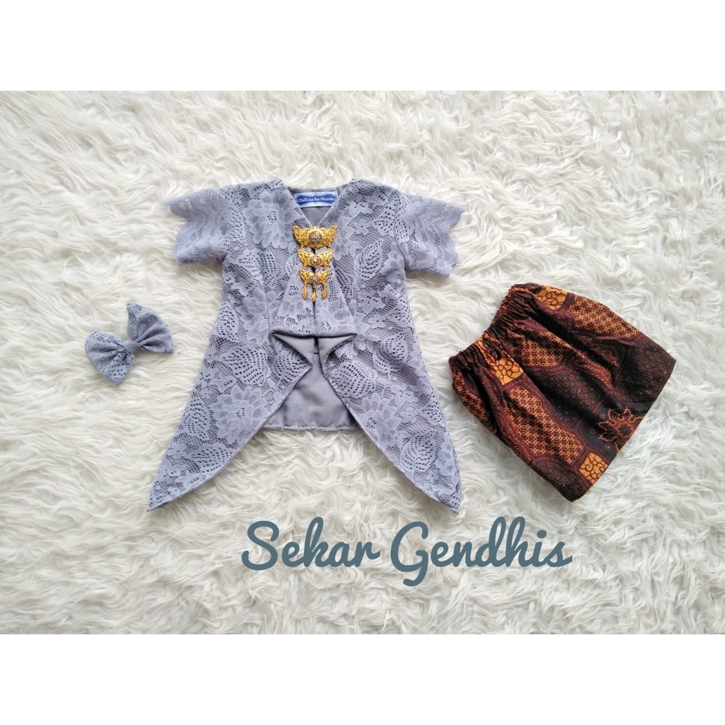 Kebaya Sekar Gendis Anak Unik/Baju Adat Anak/Kebaya Anak