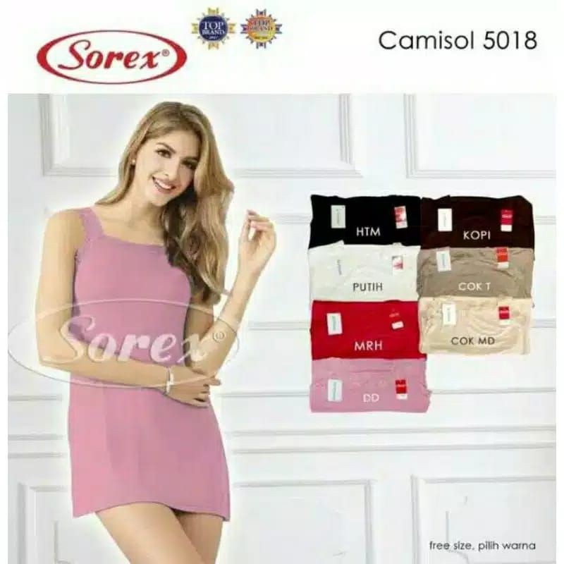 SOREX Camisol tanktop Renda 5018 Viscose Panjang