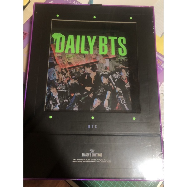 READY INA- SHARING BTS SG2022 Season greetings 2022 BTS NAMJOON SEOKJIN YOONGI HOBI JIMIN TAEHYUNG J