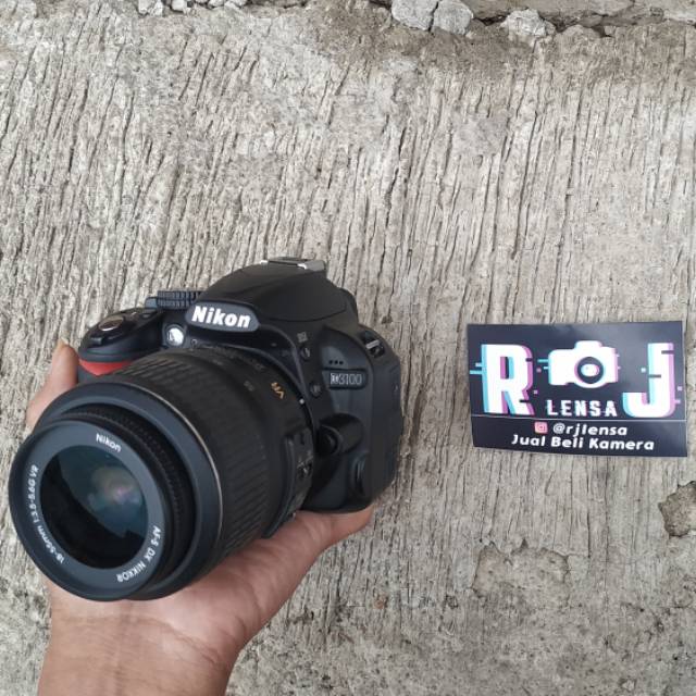 Nikon D3100 Lensa Kit 18-55mm Mulus Siap Pakai