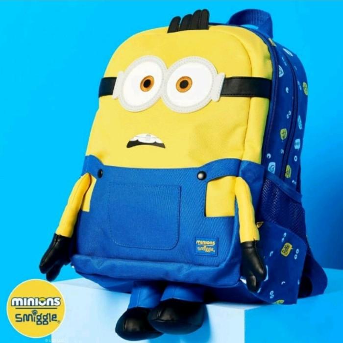 Promo Kado Anak Original Smiggle Backpack Minion Paling Murah