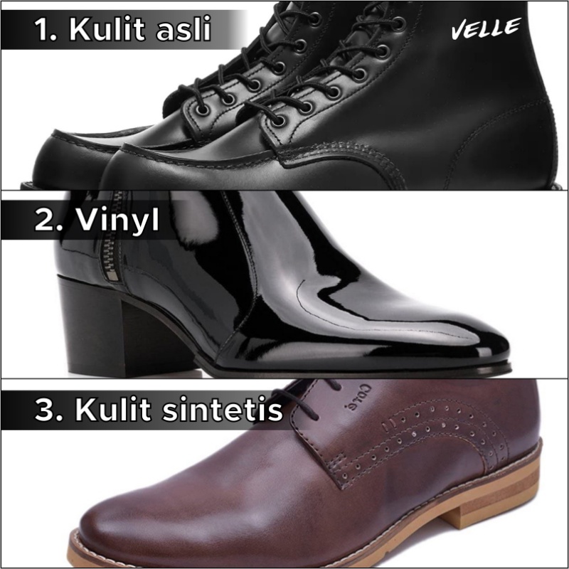 Velle LS - cat sepatu kulit leather - cat sol midsole sepatu - leather paint