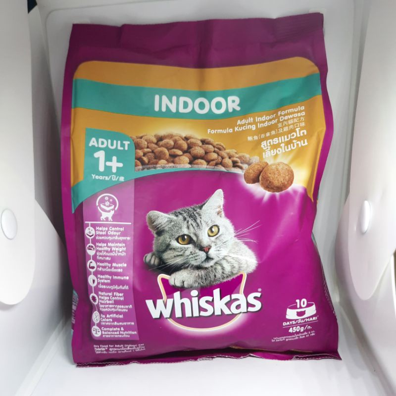Whiskas Indoor / Makanan Kucing Whiskas Indoor / Makanan Kucing di Dalam Rumah