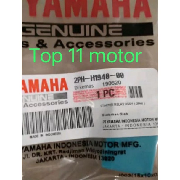 Relay kaki 4 / relay mio m3 / relay kaki 4 mio m3 2PH