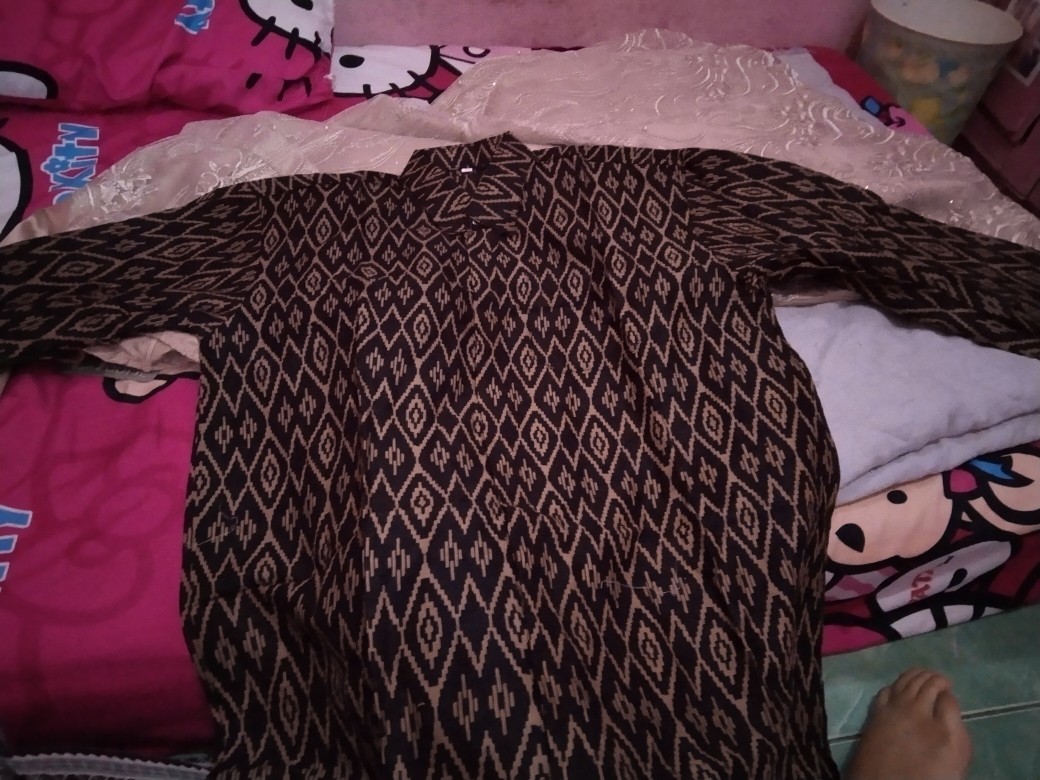 Maura Couple - Sania Ruffle Batik Couple Ori Ndoro Jowi Garansi Termurah Shopee - Batik Solo Modern